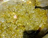 A picture of step 6 of Palak gosht.