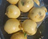 A picture of step 10 of Batakavada (authentic Gujarati taste).