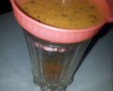 A picture of step 4 of Banana - passion fruit juice.