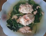 Hình bước làm 3 của món Canh ghẹ rau khoai