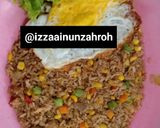 Foto langkah ke 5 dari resep Nasi Goreng ayam sayur.