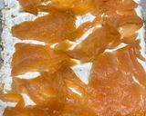 A picture of step 5 of Salmon Roll.