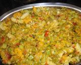 Foto del paso 4 de la receta: Fideos tirabuzón con vegetales