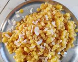 A picture of step 2 of Sweet Boondi.