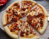 Foto langkah ke 9 dari resep Pizza,Ulen 3 menit Awet Empuknya 👍🏻.