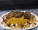 صورة لخطوة 9 من وصفة رز بالخلطه مع شرايح اللحم
