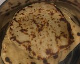 A picture of step 2 of Bazlama flat bread.