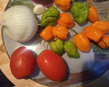 Foto del paso 1 de la receta: Salsa de chile Habanero 🌶