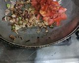 A picture of step 2 of Paneer Bhurji.