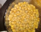 A picture of step 1 of Mix plate chaat.