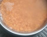 A picture of step 1 of Split Lentil Soup.