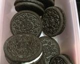 Foto langkah ke 1 dari resep Puding coklat oreo simpel.