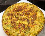Foto langkah ke 4 dari resep Telor Dadar ala Padang Tanpa Kelapa parut.