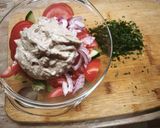 Grúz saláta diós-ecetes öntettel recept fázis 2 fotója