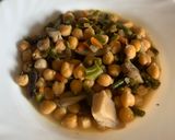 Foto del paso 8 de la receta: Garbanzos con verduras