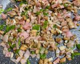 Foto del paso 2 de la receta: Champis Portobello rellenos de bacon en freidora de aire
