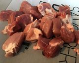 Une image de l'étape 1 de Porc effiloché à la mexicaine (carnitas).