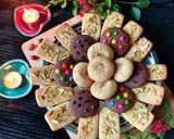 A picture of step 9 of Assorted mixed cookies.