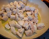 A picture of step 1 of Creamy Chicken Alfredo Soup Recipe.