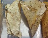 A picture of step 2 of Papad Bhelpuri.