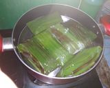 Foto langkah ke 4 dari resep Pepes tahu teri & jamur tiram.