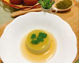 Hình bước làm 4 của món Bánh flan trà xanh
