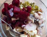 Foto langkah ke 2 dari resep Herring salad/ haringsalade.