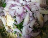 A picture of step 1 of Moong dal n besan pakoda.
