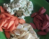 Foto langkah ke 1 dari resep Capcay sosis.