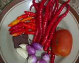 Foto langkah ke 1 dari resep Sambal dadak |sambal Terasi mentah seger.