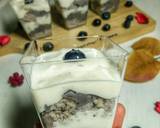 Bluberry Trifle langkah memasak 8 foto