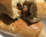 A picture of step 1 of Cheesy, potatoes sausage rolls.
