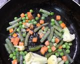 A picture of step 6 of Black pepper chicken steak.