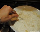 A picture of step 5 of Naan Barbari.
