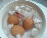 A picture of step 1 of Spicy Deviled Eggs - A Classic that still makes me Smile and the Kids love them !!!! - ENJOY :P.