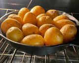 A picture of step 1 of Baked Skillet Potatoes.