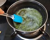 A picture of step 3 of Herbal Holy Basil Tea.
