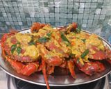 Gambar langkah 4 resipi Ketam buttermilk.