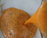 A picture of step 3 of Carrot and cucumber juice.