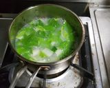 清淡的蔬菜味噌蛋花湯的食譜步驟2照片
