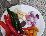 Foto langkah ke 3 dari resep Cumi Asin Pete.