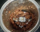 A picture of step 2 of Wheat flour dates laddu.