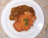 Foto langkah ke 7 dari resep Chicken Katsu Curry Rice with Egg.