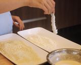 Foto langkah ke 5 dari resep Ebi Furai Ala HOKBEN: Rahasia Supaya Udang LURUS Dan KRISPI.