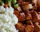 Foto del paso 3 de la receta: Pollo en salsa (el pato)