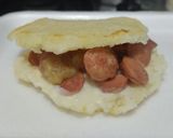 Foto del paso 10 de la receta: Arepa🌽hawaiana🍍🥯🫓🍖🧀