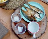 Foto langkah ke 1 dari resep Tumis ikan peda pete jagung.