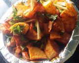 A picture of step 4 of Dilli Ki Aloo Chat.