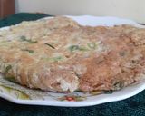 Foto langkah ke 3 dari resep Telur Dadar Rebon Enak Banget.