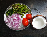 முருங்கைக்காய் பொரித்த குழம்பு ரெசிபி ஸ்டேப் 1 புகைப்படம்